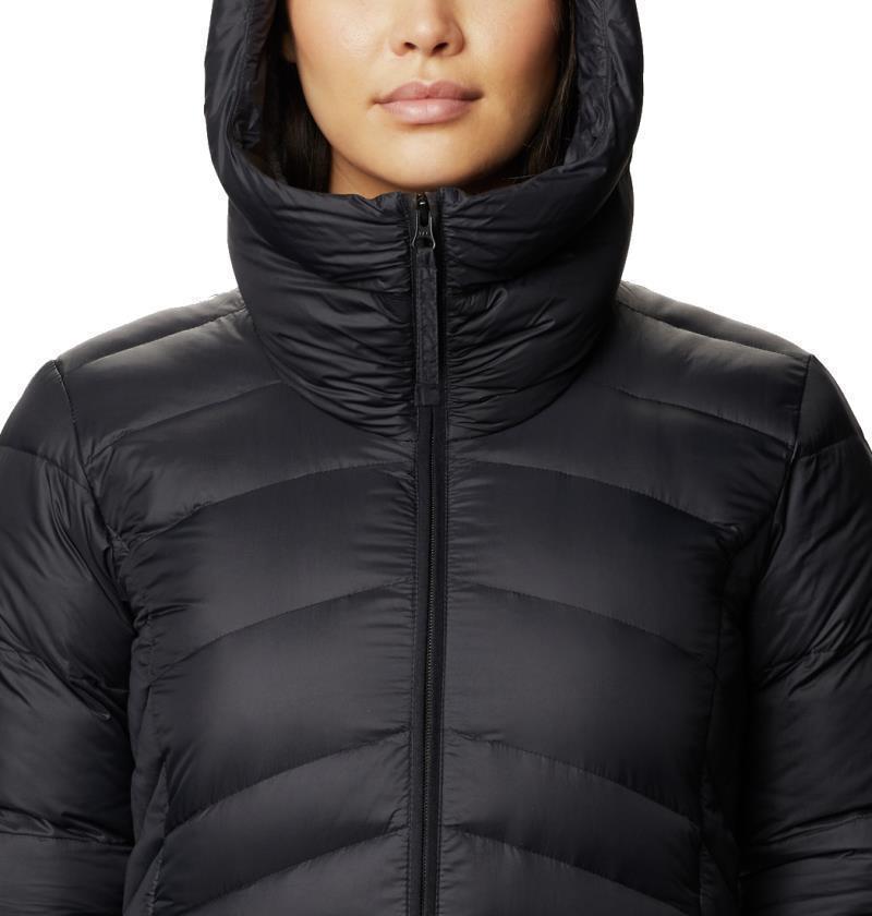Autumn Park Down Hooded Jacket - Womens - Black 5