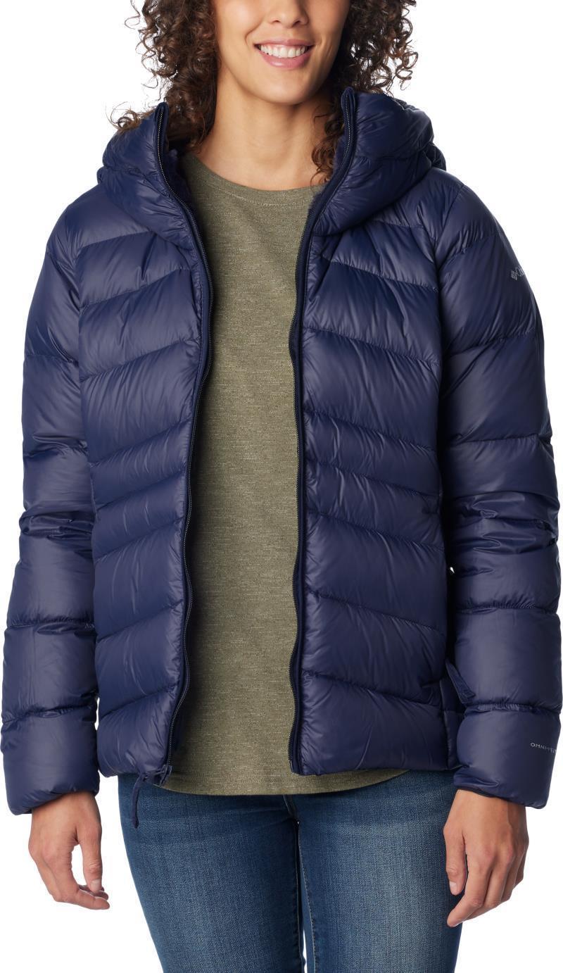 Autumn Park Down Hooded Jacket - Womens - Dark Nocturnal 3