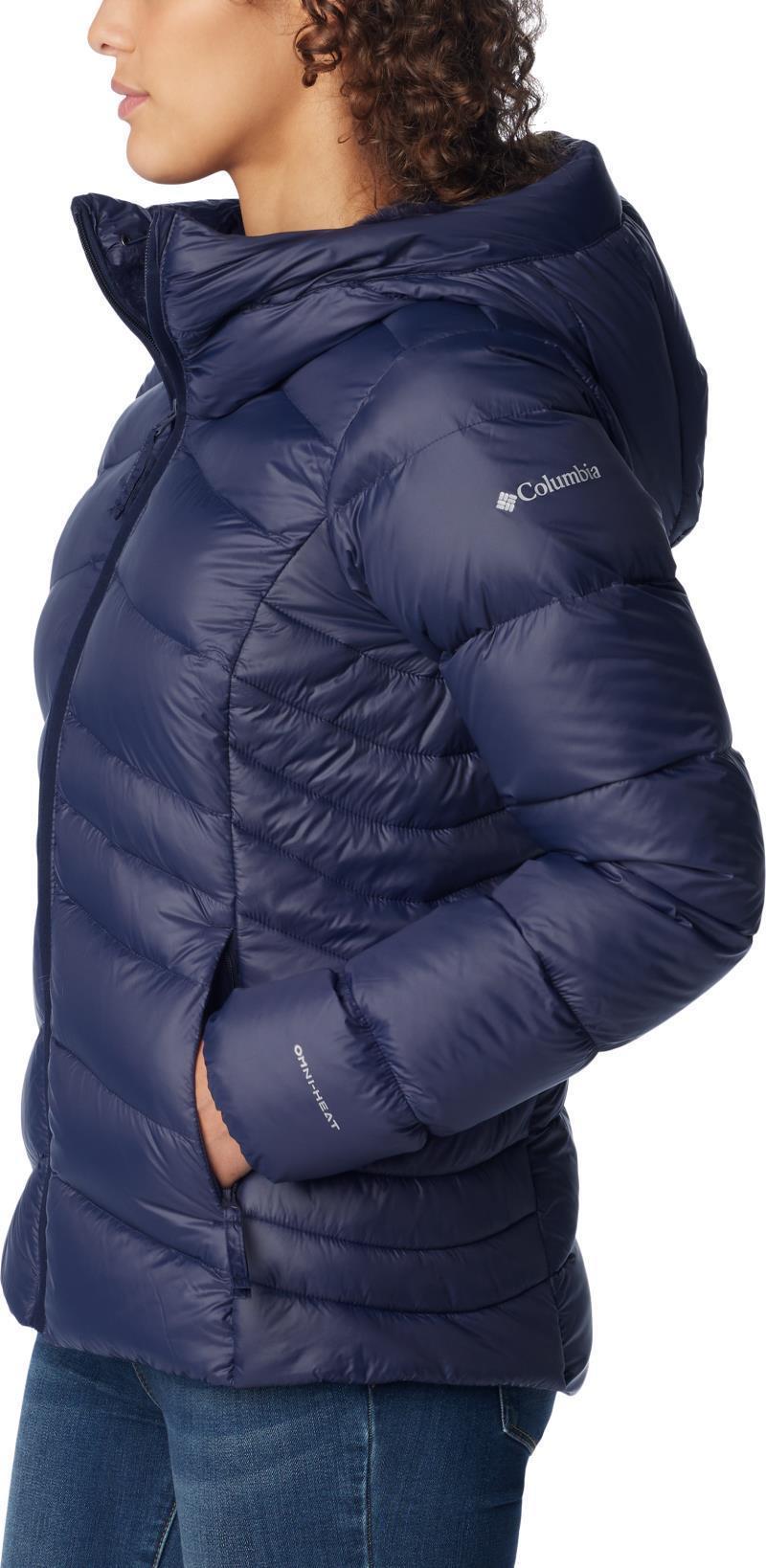 Autumn Park Down Hooded Jacket - Womens - Dark Nocturnal 5