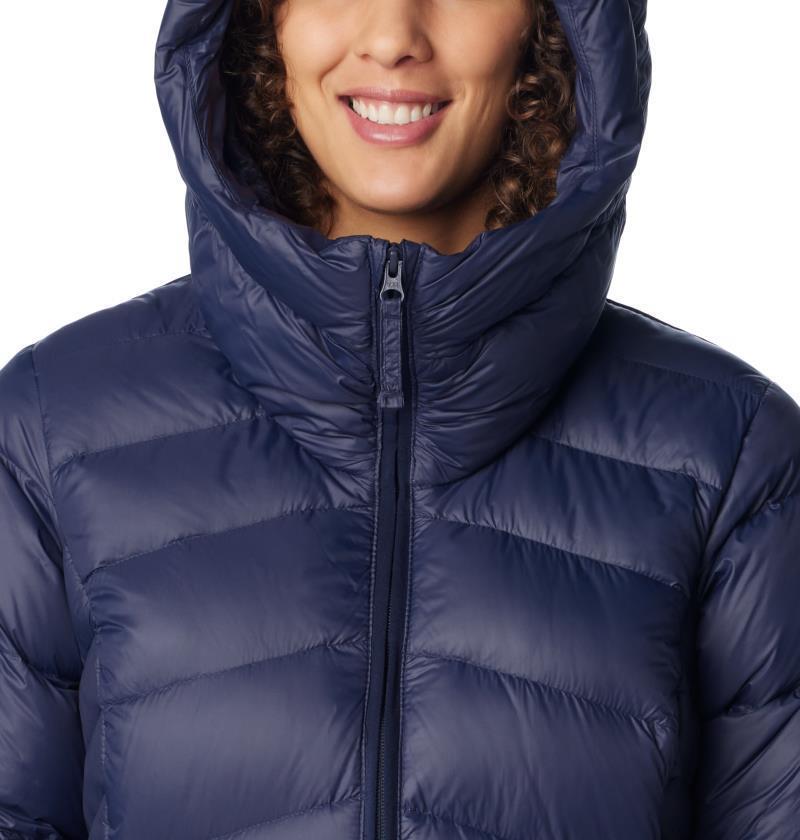 Autumn Park Down Hooded Jacket - Womens - Dark Nocturnal 6