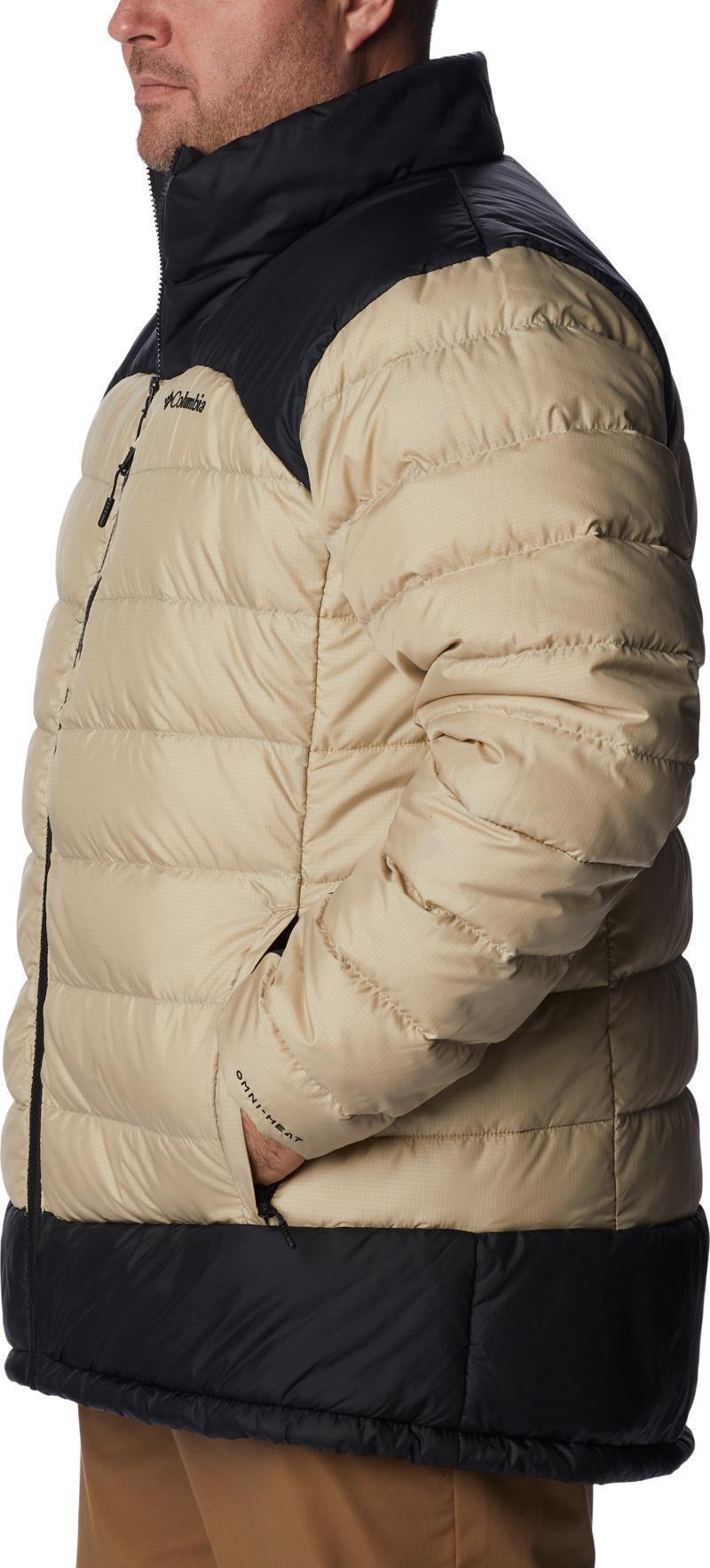 Autumn Park Down Jacket - Big - Mens - Ancient Fossil / Black 3