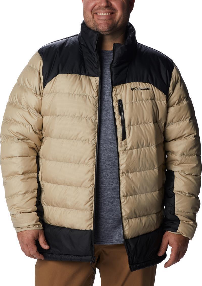 Autumn Park Down Jacket - Big - Mens - Ancient Fossil / Black 4