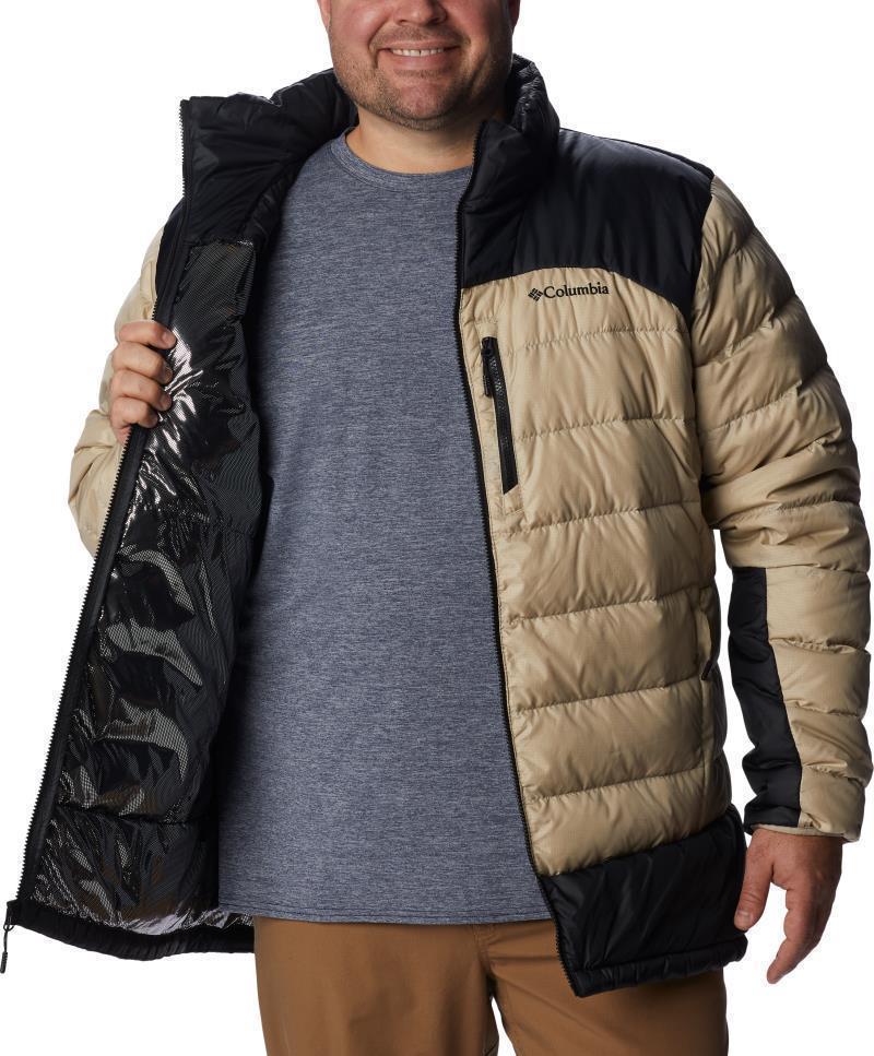 Autumn Park Down Jacket - Big - Mens - Ancient Fossil / Black 5
