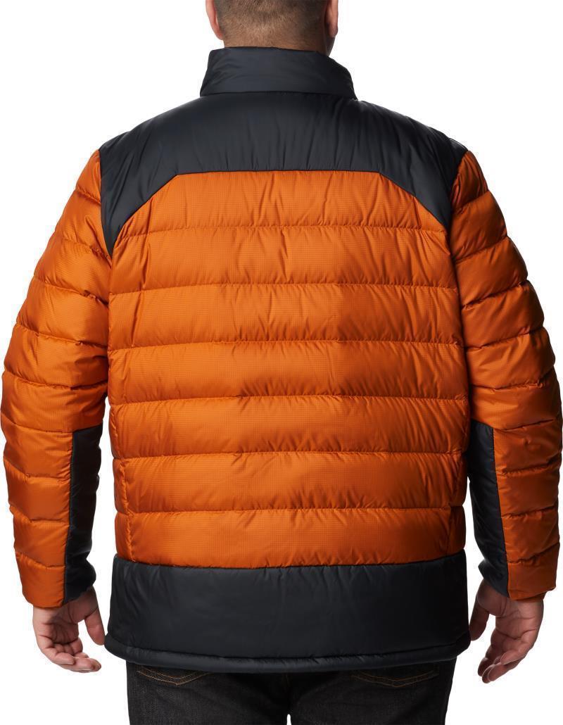 Autumn Park Down Jacket - Big - Mens - Warm Copper / Black 2
