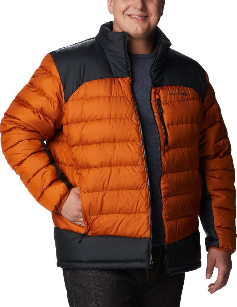 Autumn Park Down Jacket - Big - Mens - Warm Copper / Black 4