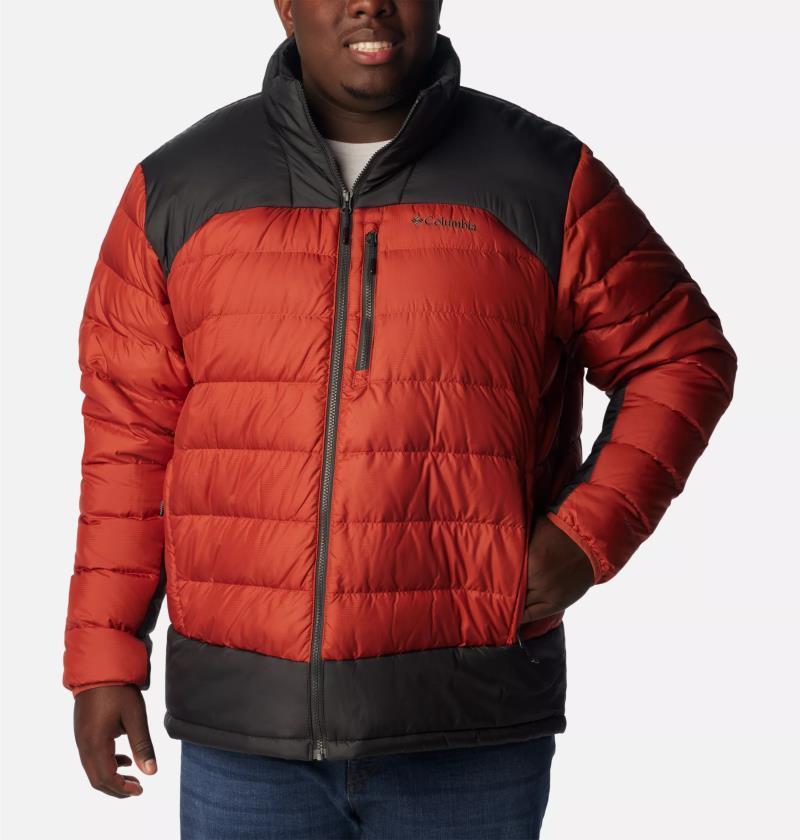 Autumn Park Down Jacket - Big - Mens - Warp Red / Shark 1
