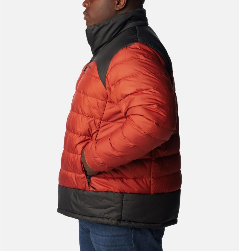 Autumn Park Down Jacket - Big - Mens - Warp Red / Shark 3