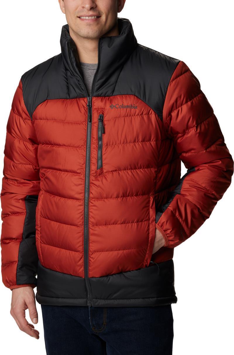 Autumn Park Down Jacket - Mens - Warp Red / Shark 1