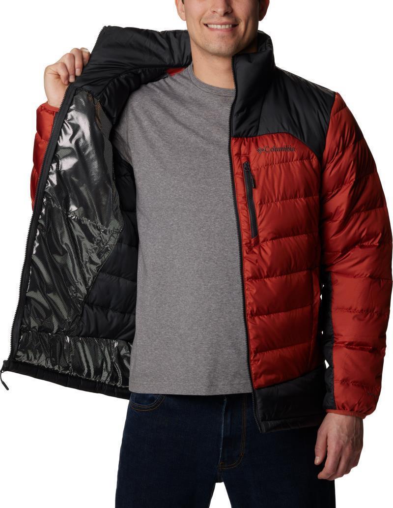 Autumn Park Down Jacket - Mens - Warp Red / Shark 4