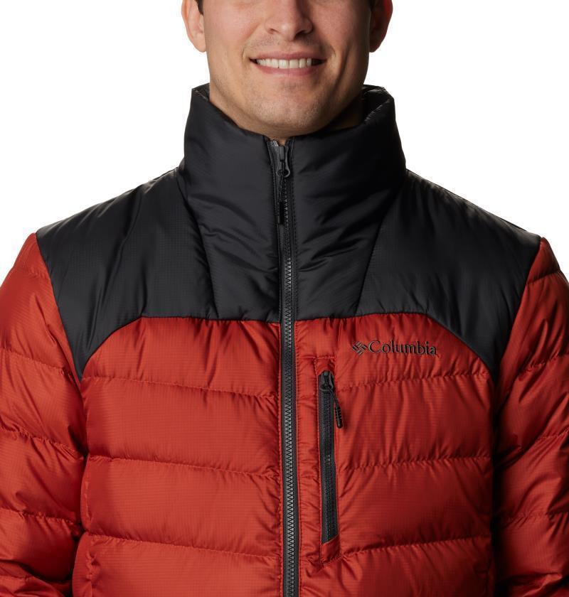 Autumn Park Down Jacket - Mens - Warp Red / Shark 5