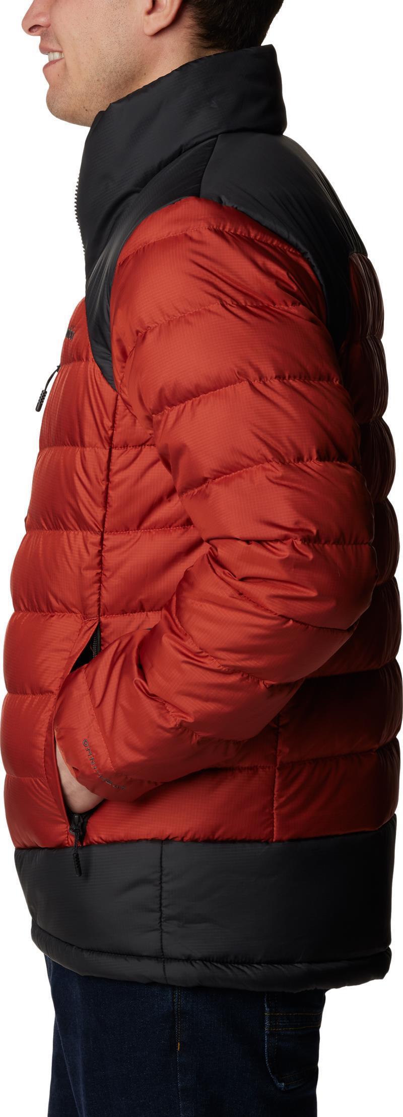 Autumn Park Down Jacket - Mens - Warp Red / Shark 6