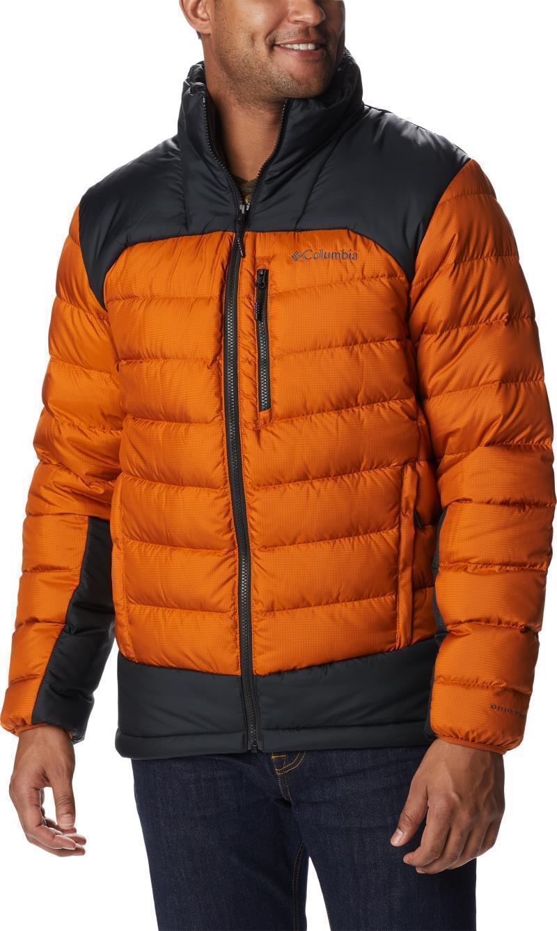 Autumn Park Down Jacket - Tall - Mens - Warm Copper / Black 1