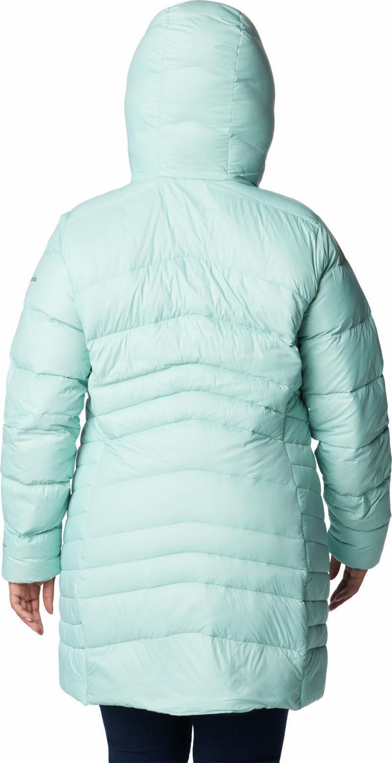 Autumn Park Down Mid Jacket - Plus - Womens - Aqua Haze 2