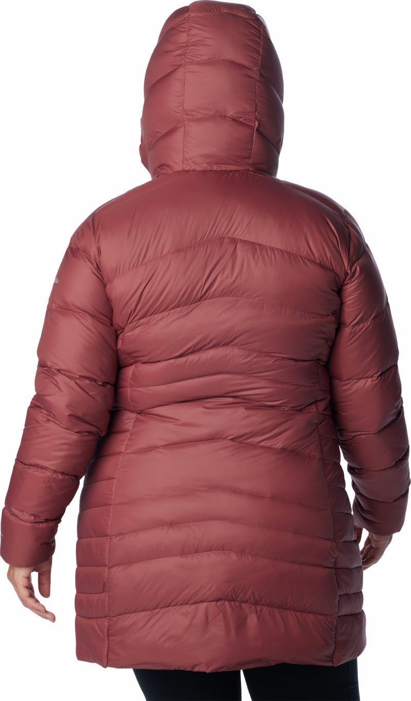 Autumn Park Down Mid Jacket - Plus - Womens - Beetroot 2