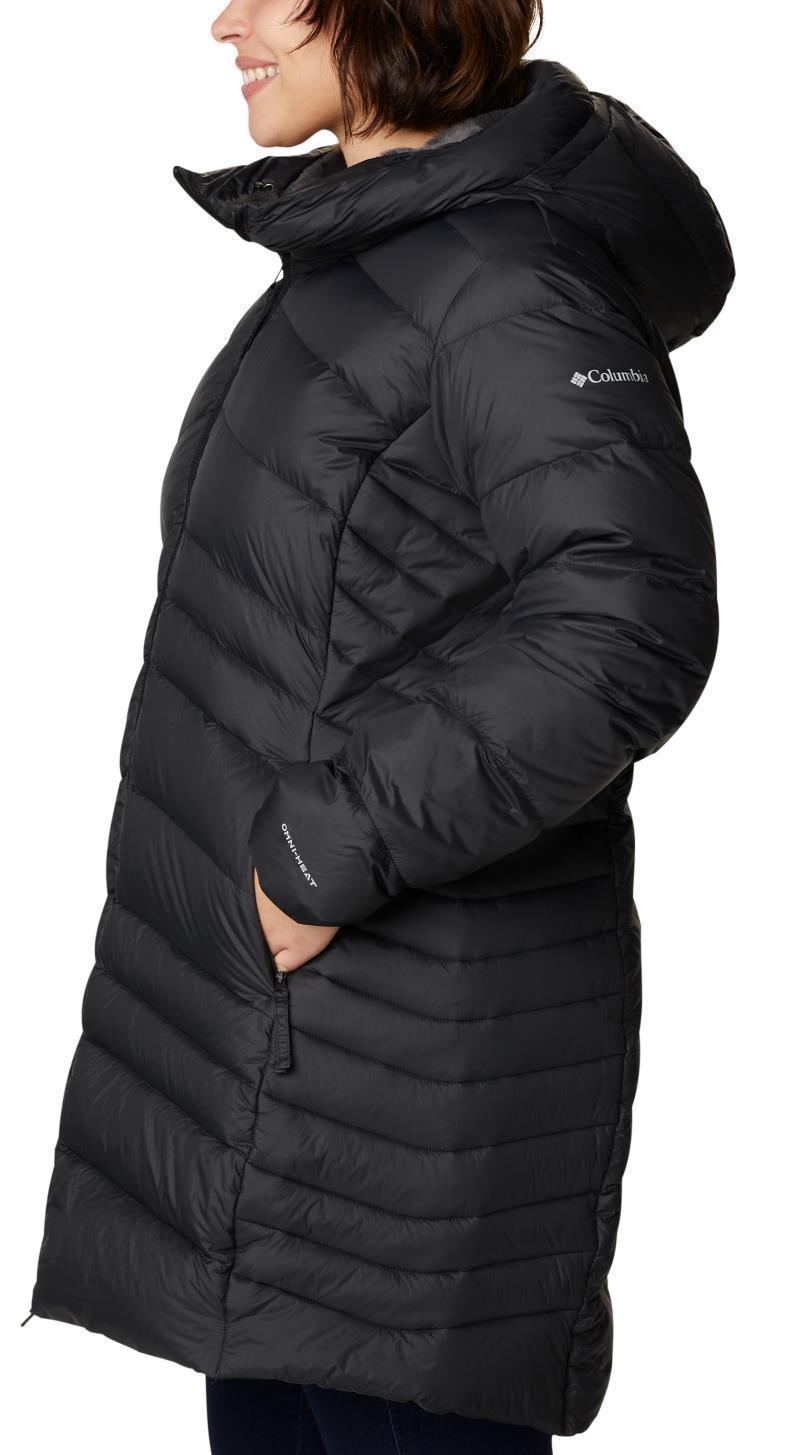 Autumn Park Down Mid Jacket - Plus - Womens - Black 2