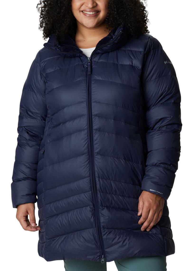 Autumn Park Down Mid Jacket - Plus - Womens - Dark Nocturnal 1