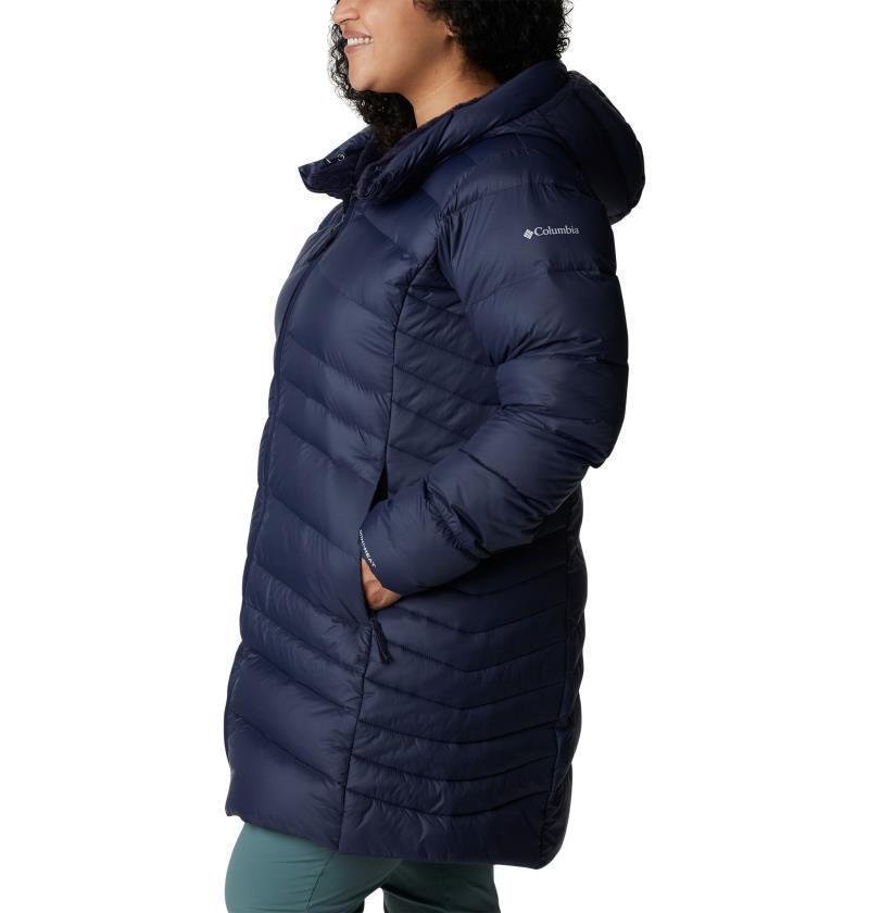 Autumn Park Down Mid Jacket - Plus - Womens - Dark Nocturnal 4