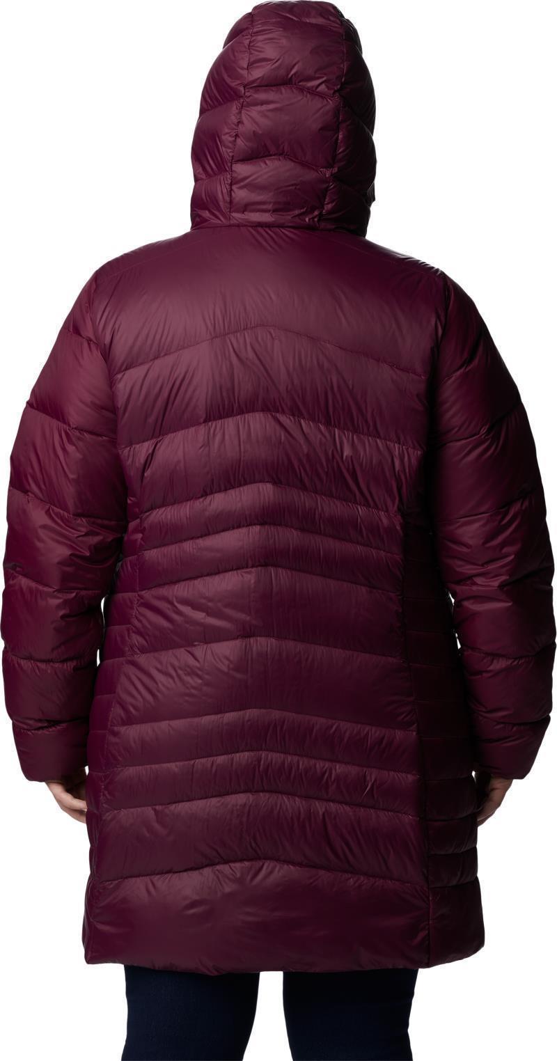 Autumn Park Down Mid Jacket - Plus - Womens - Marionberry 2