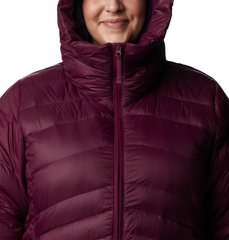 Autumn Park Down Mid Jacket - Plus - Womens - Marionberry 5