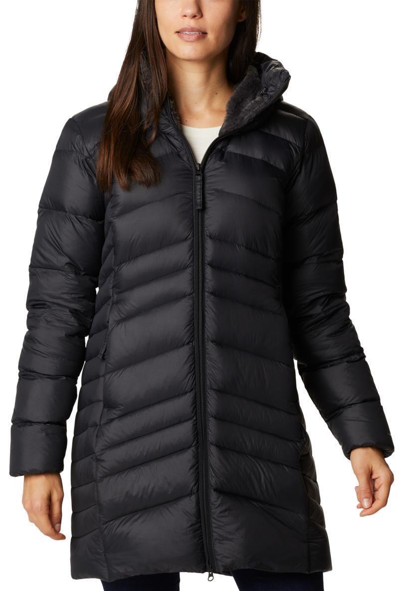 Autumn Park Down Mid Jacket - Womens - Black 1
