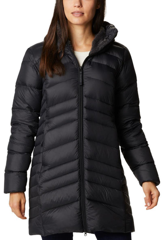 Autumn Park Down Mid Jacket - Womens - Black 1