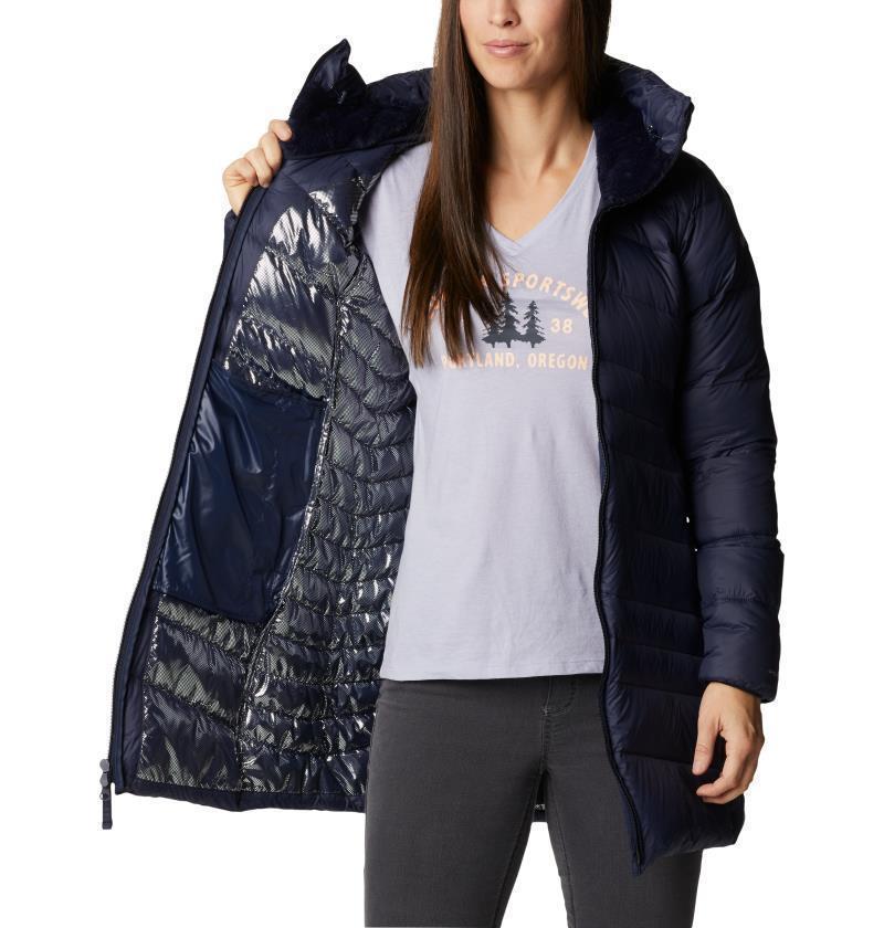 Autumn Park Down Mid Jacket - Womens - Dark Nocturnal 4