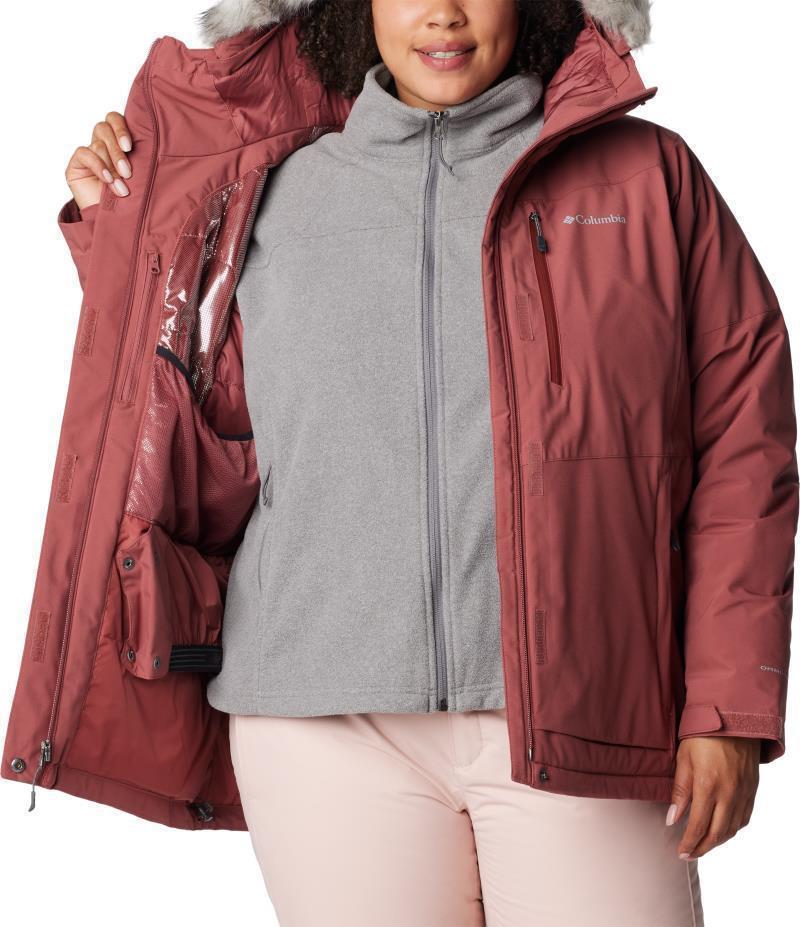 Ava Alpine Insulated Jacket - Plus - Womens - Beetroot 5
