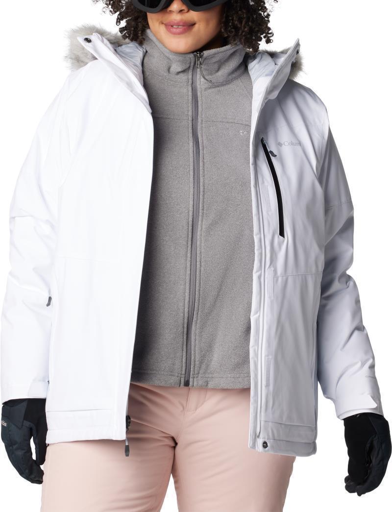 Ava Alpine Insulated Jacket - Plus - Womens - White / Cirrus Grey 4