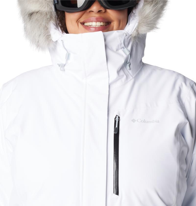 Ava Alpine Insulated Jacket - Plus - Womens - White / Cirrus Grey 6