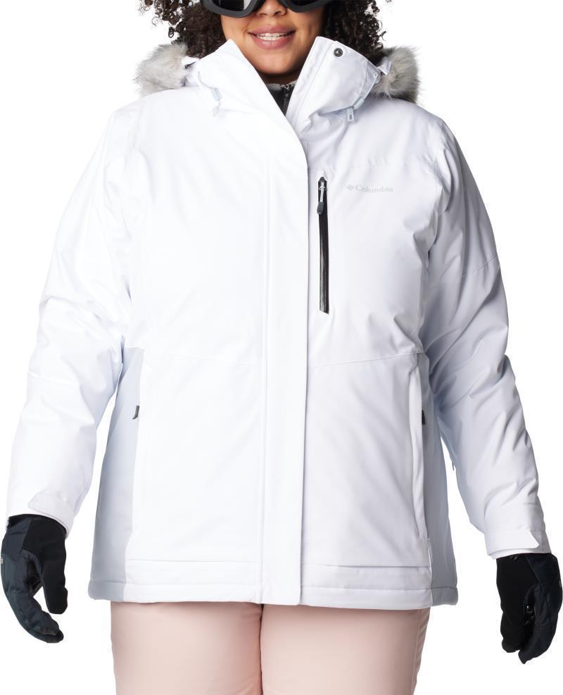 Ava Alpine Insulated Jacket - Plus - Womens - White / Cirrus Grey 1