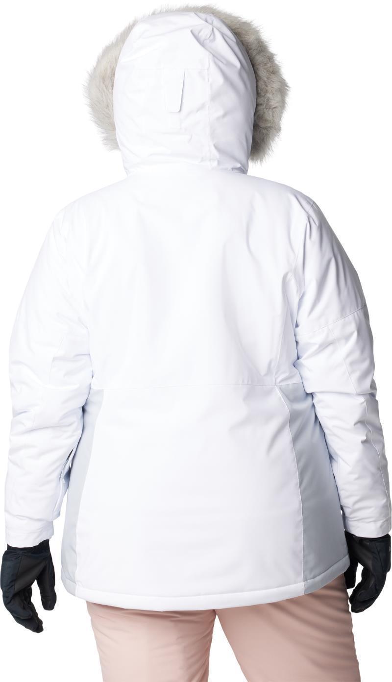 Ava Alpine Insulated Jacket - Plus - Womens - White / Cirrus Grey 2