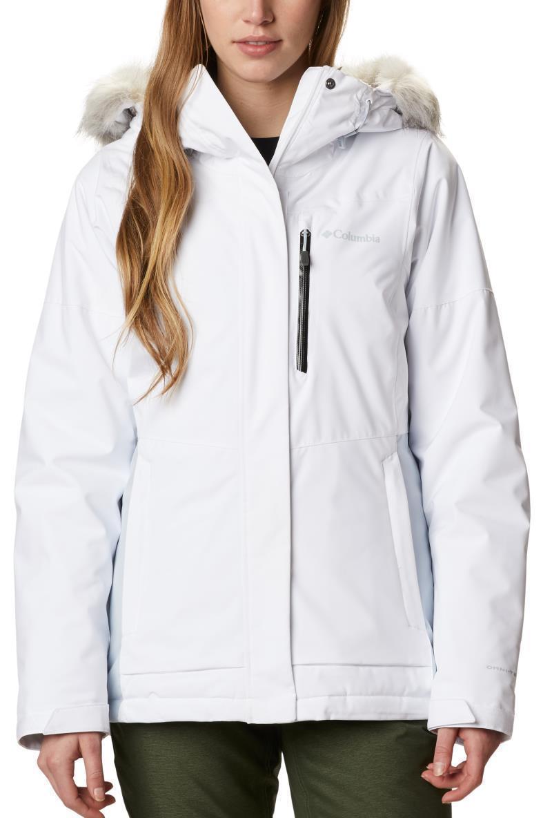 Ava Alpine Insulated Jacket - Womens - White / Cirrus Grey 1