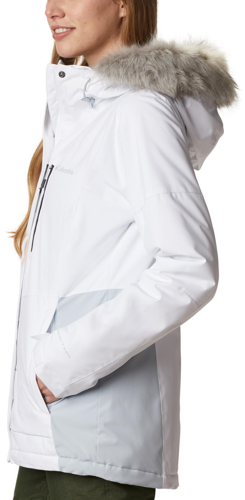 Ava Alpine Insulated Jacket - Womens - White / Cirrus Grey 4