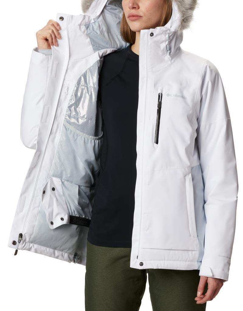 Ava Alpine Insulated Jacket - Womens - White / Cirrus Grey 5