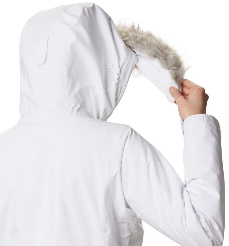 Ava Alpine Insulated Jacket - Womens - White / Cirrus Grey 7
