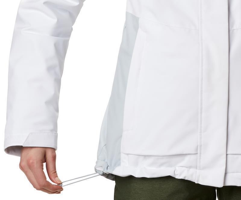 Ava Alpine Insulated Jacket - Womens - White / Cirrus Grey 9
