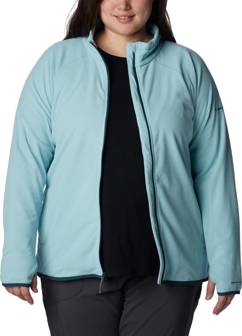 Back Beauty Full Zip - Plus - Womens - Aqua Haze 3