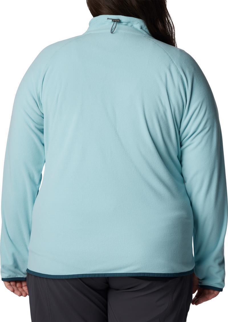 Back Beauty Full Zip - Plus - Womens - Aqua Haze 5