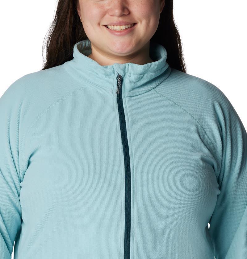 Back Beauty Full Zip - Plus - Womens - Aqua Haze 6