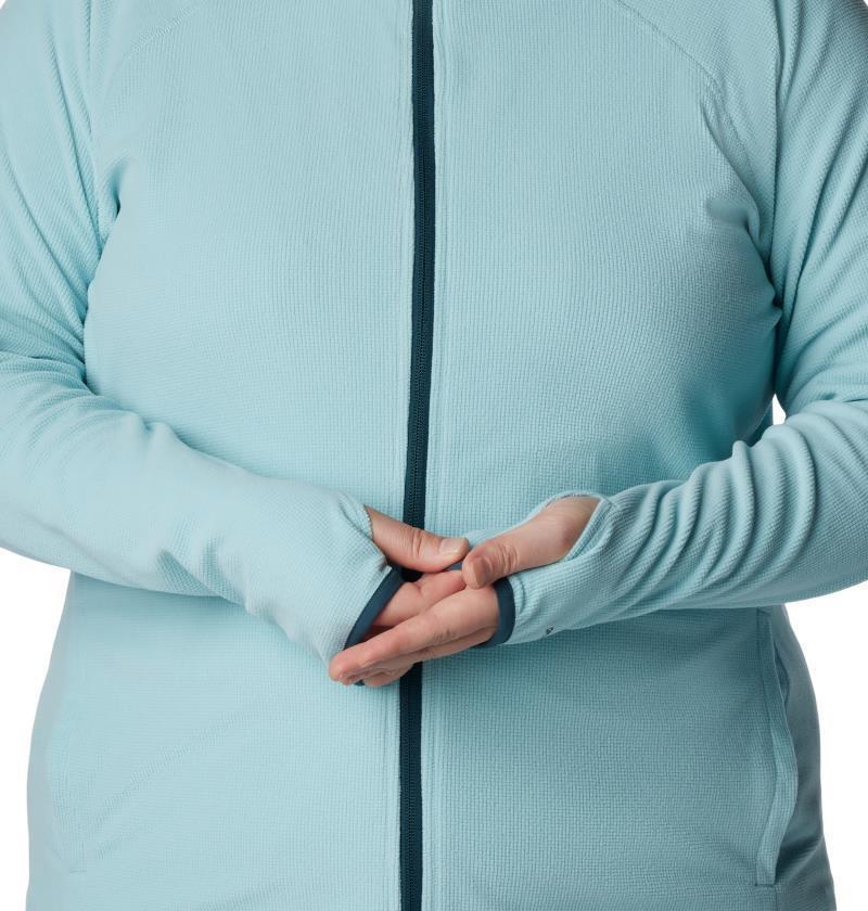 Back Beauty Full Zip - Plus - Womens - Aqua Haze 8