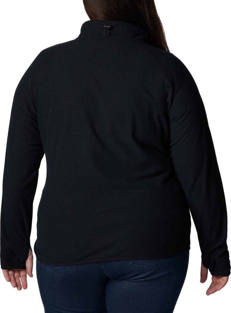 Back Beauty Full Zip - Plus - Womens - Black 4