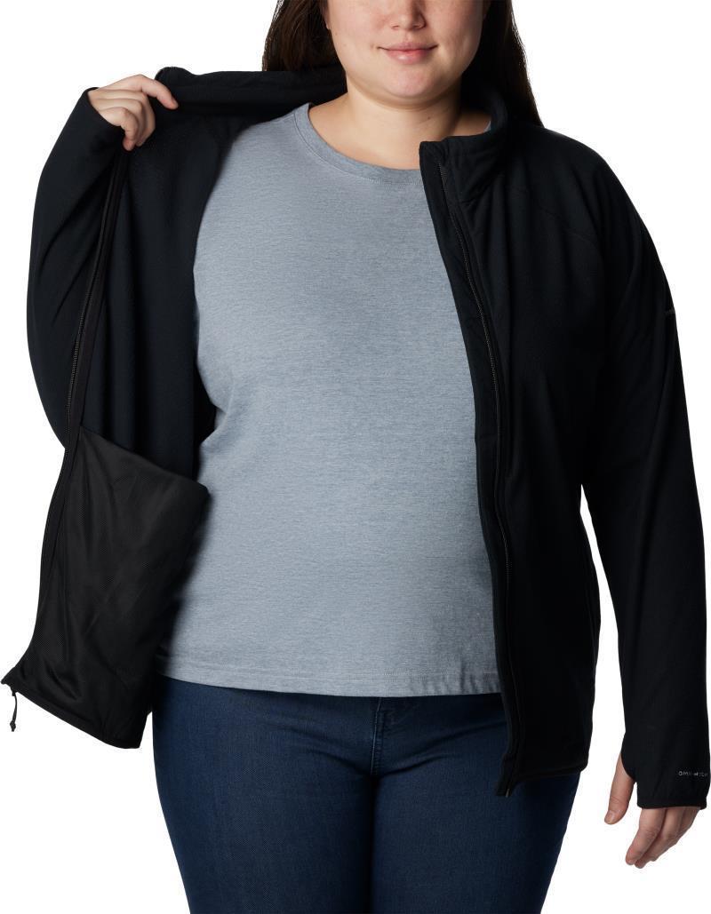 Back Beauty Full Zip - Plus - Womens - Black 5