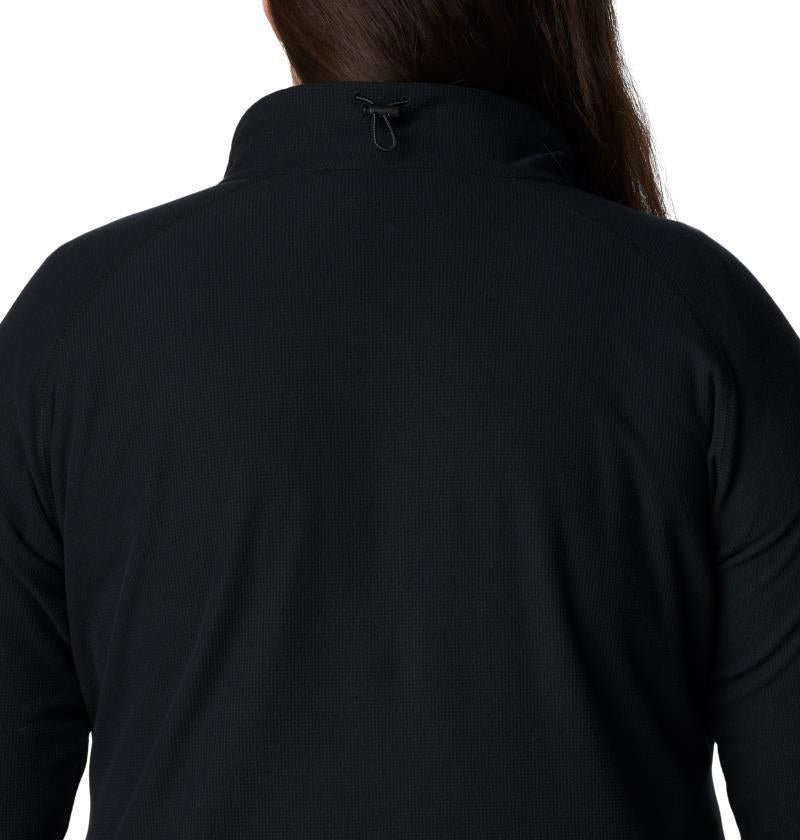 Back Beauty Full Zip - Plus - Womens - Black 7