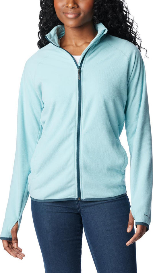 Back Beauty Full Zip - Womens - Aqua Haze 1