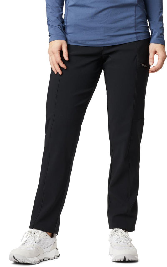 Back Beauty Highrise Warm Winter Pants, Reg - Womens - Black 1