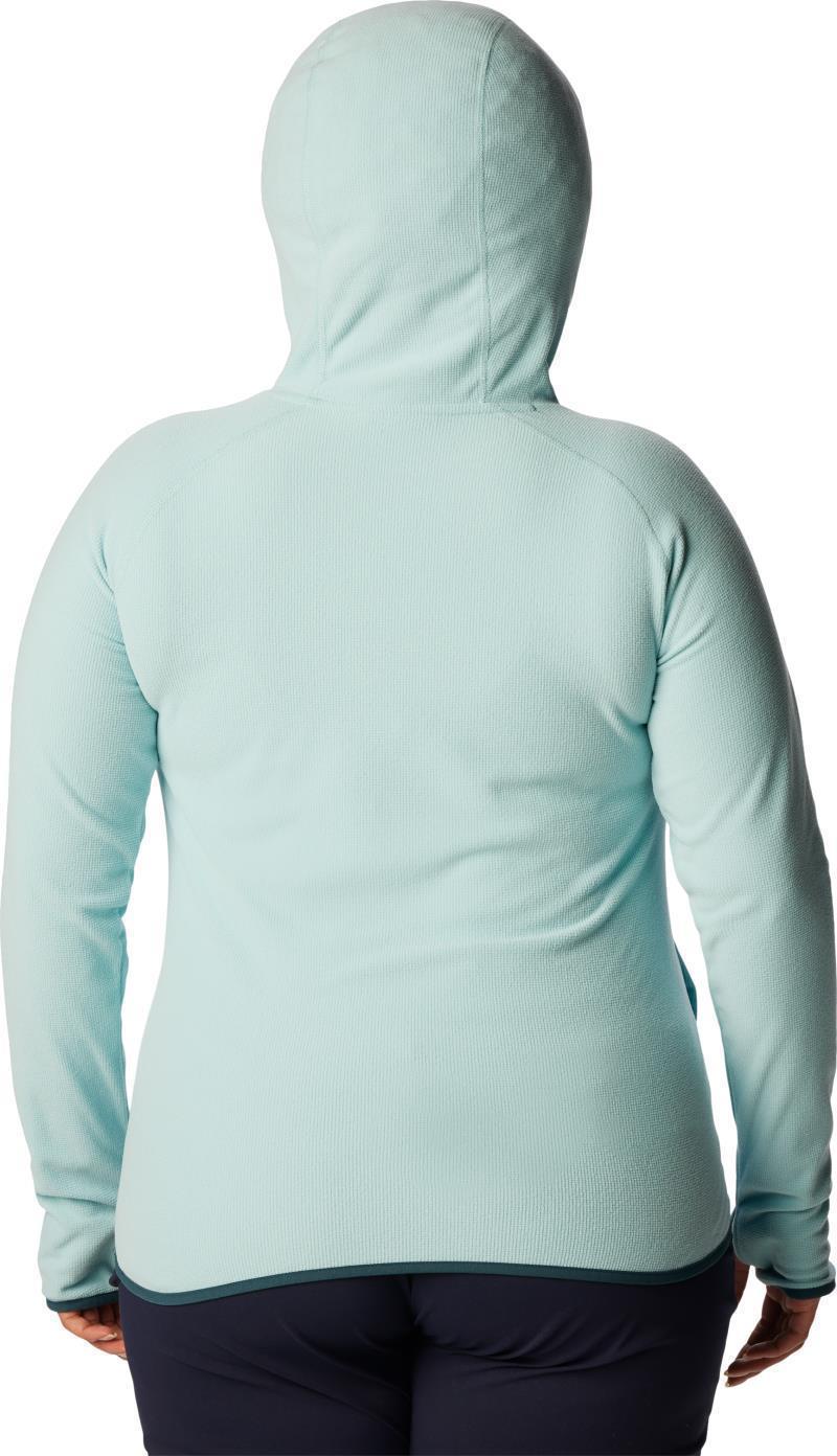 Back Beauty Hoodie - Plus - Womens - Aqua Haze 2