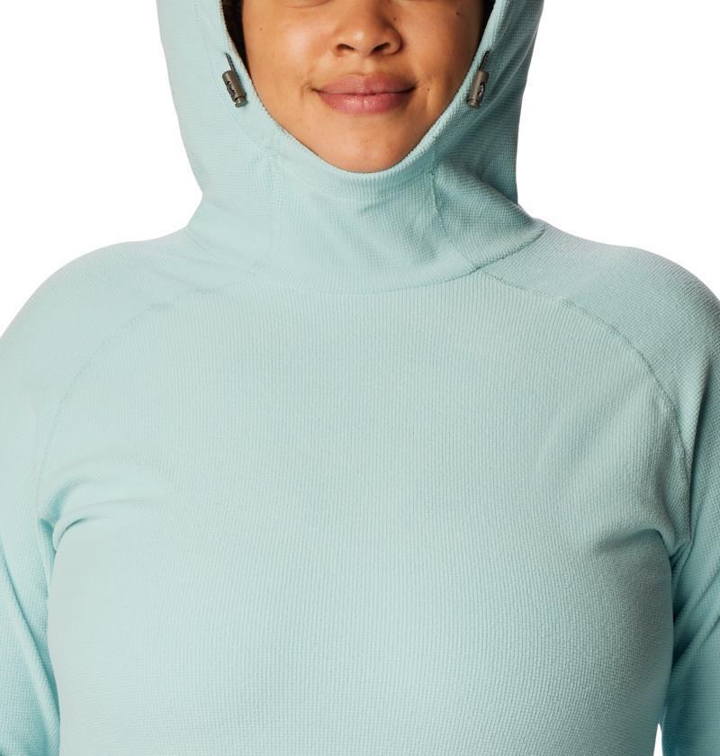 Back Beauty Hoodie - Plus - Womens - Aqua Haze 4