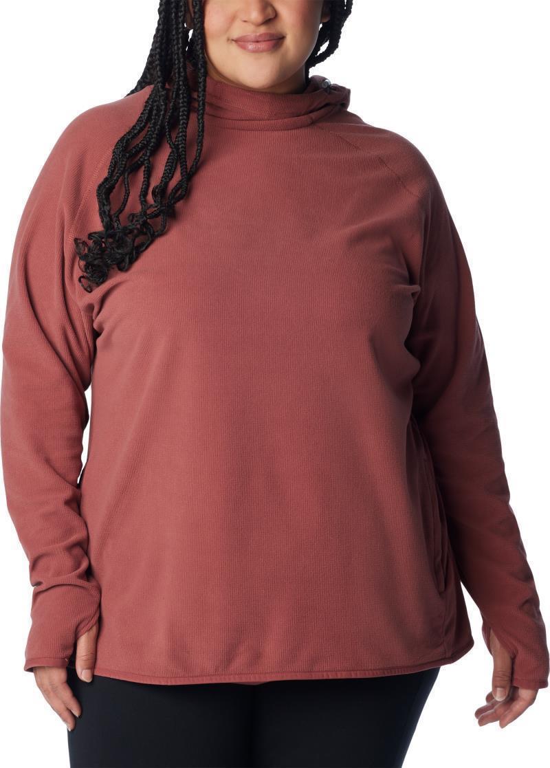 Back Beauty Hoodie - Plus - Womens - Beetroot 1