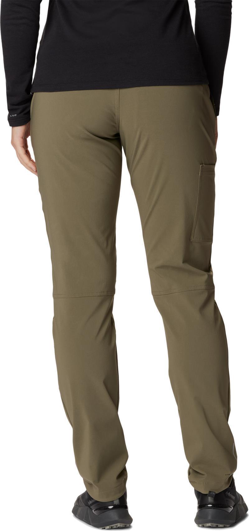 Back Beauty Softshell Pants, Reg - Womens - Stone Green 2