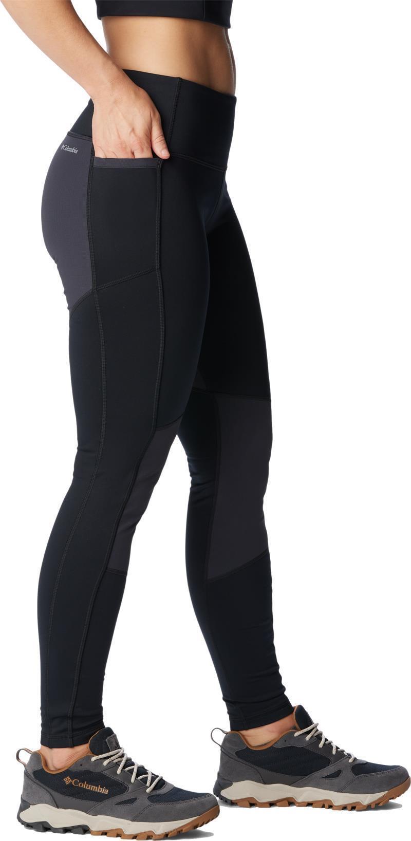 Back Beauty Warm Hybrid Leggings - Womens - Black 2